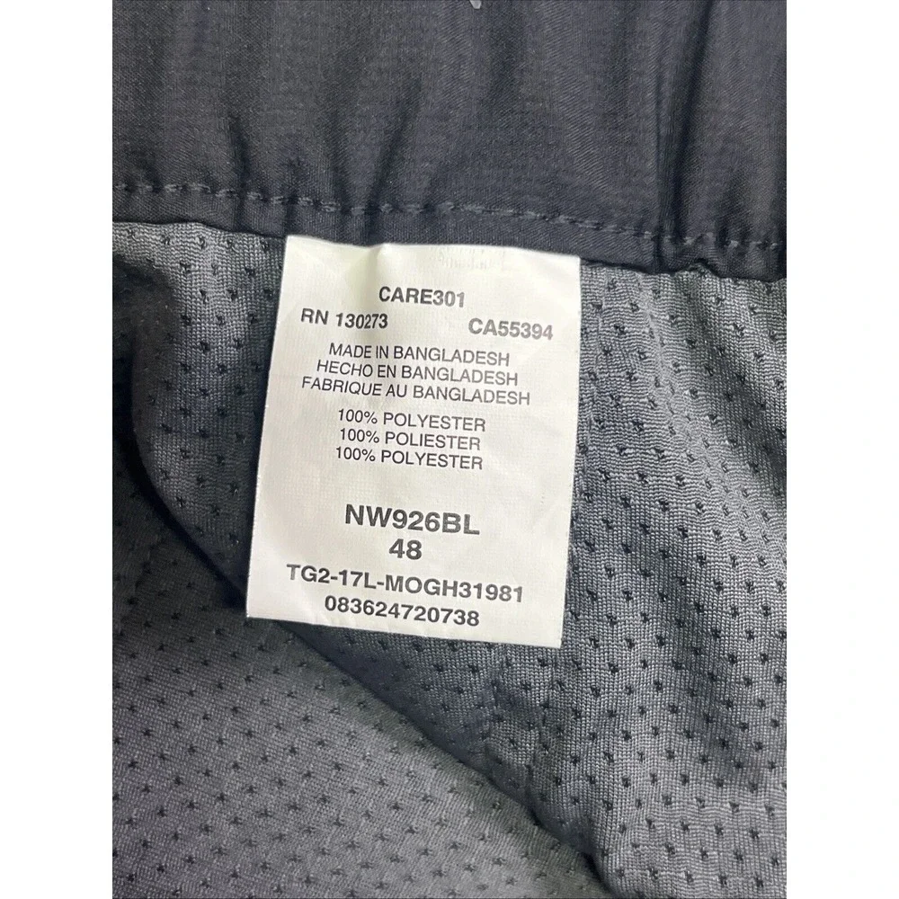 NWT Wrangler Classic Flex Waistband‎ Black Shorts Men's Size 48 - Picture 6 of 12